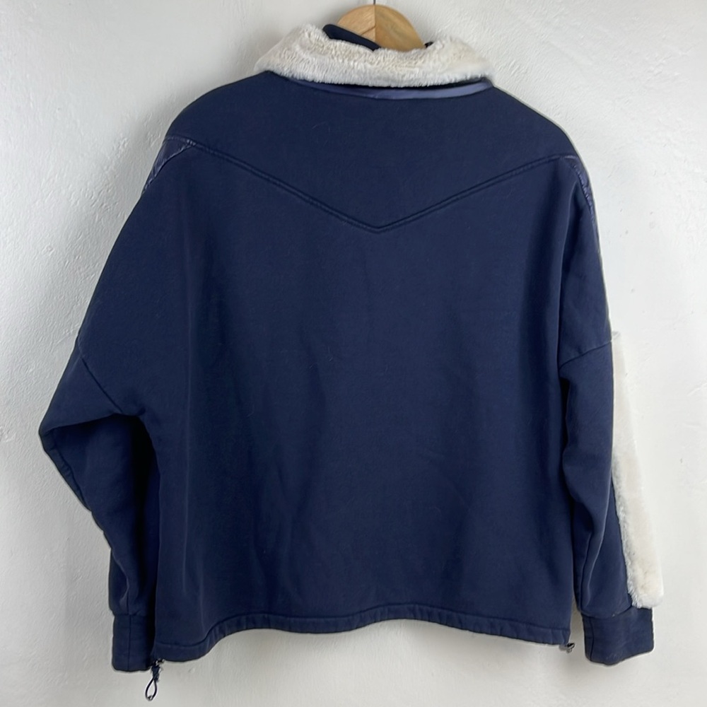 Bogner Navy and White Women's Sweater As Is - Picture 6 of 13